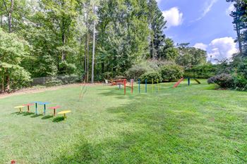 2 Off-leash dog parks with obstacle course style pet playground